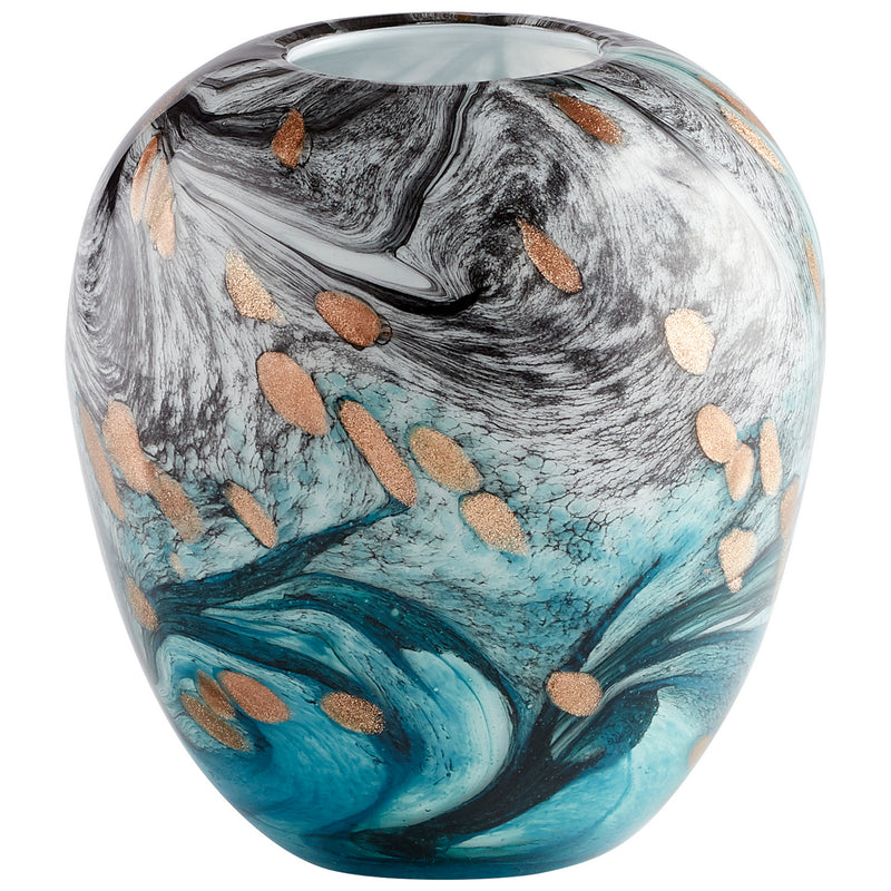 Cyan 11081 Vase, Multi Colored