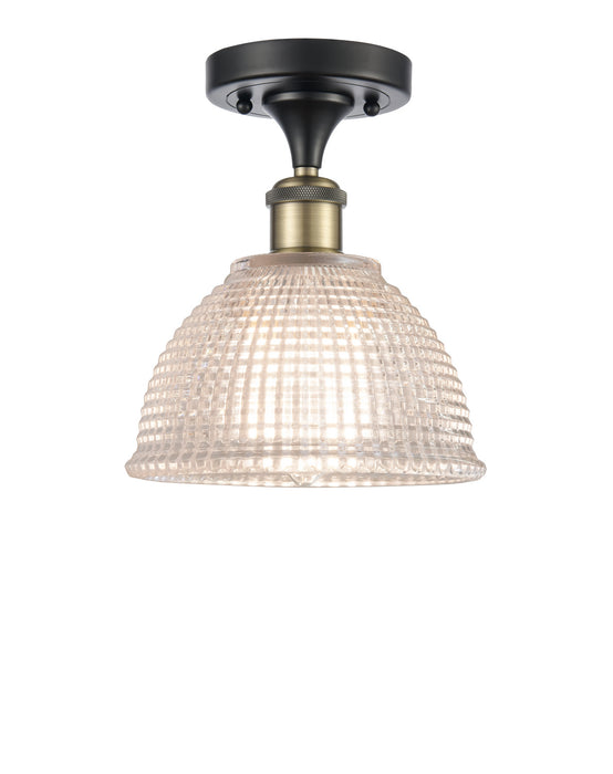 Innovations 516-1C-BAB-G422-LED LED Semi-Flush Mount, Black Antique Brass