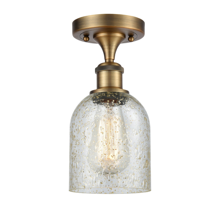 Innovations 516-1C-BB-G259-LED LED Semi-Flush Mount, Brushed Brass