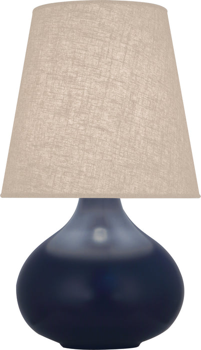Robert Abbey MMB91 One Light Accent Lamp, Matte Midnight Blue Glazed Ceramic