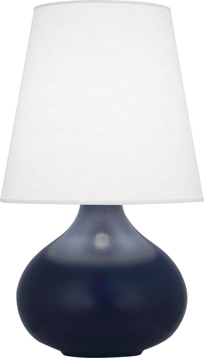 Robert Abbey MMB93 One Light Accent Lamp, Matte Midnight Blue Glazed Ceramic