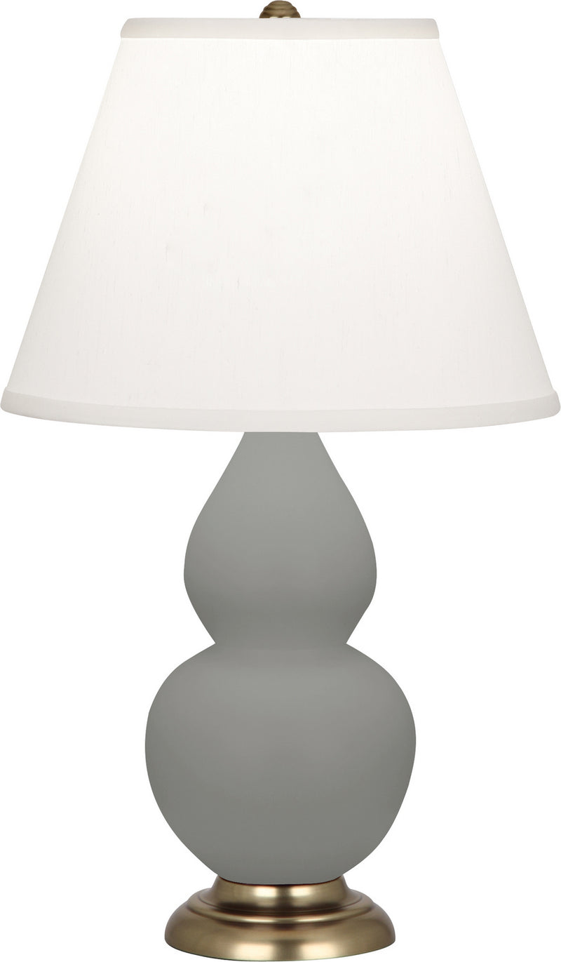 Robert Abbey MST50 One Light Accent Lamp, Matte Smokey Taupe Glazed Ceramic