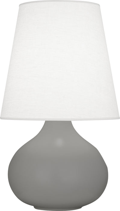 Robert Abbey MST93 One Light Accent Lamp, Matte Smoky Taupe Glazed Ceramic