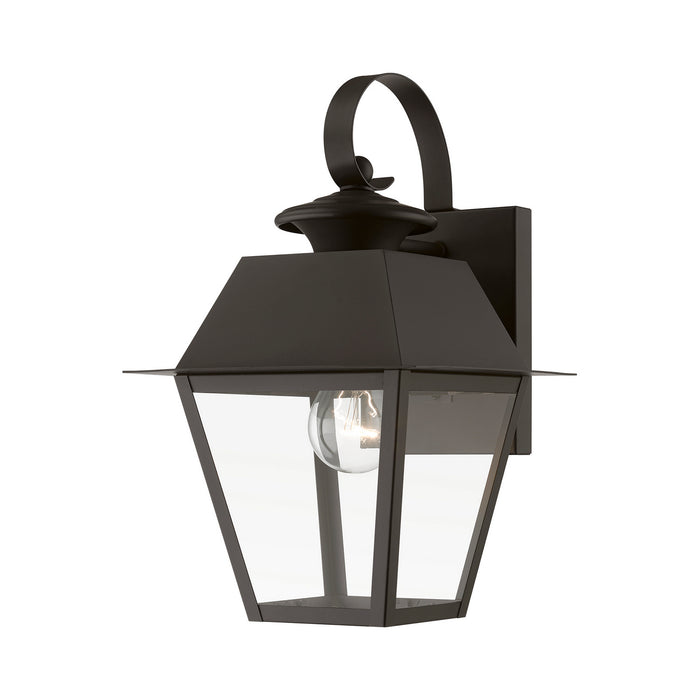 Livex Lighting 27212-07 One Light Outdoor Wall Lantern, Bronze