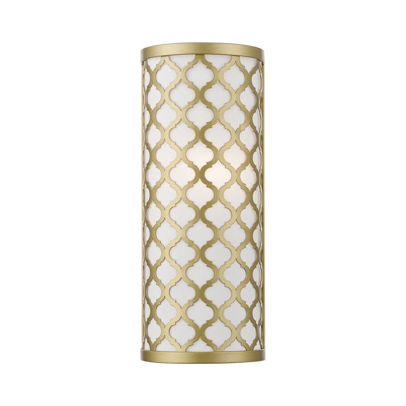 Livex Lighting 41100-33 One Light Wall Sconce, Soft Gold