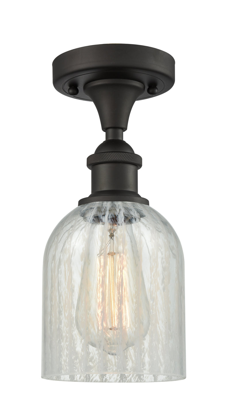 Innovations 516-1C-OB-G2511 One Light Semi-Flush Mount, Oil Rubbed Bronze