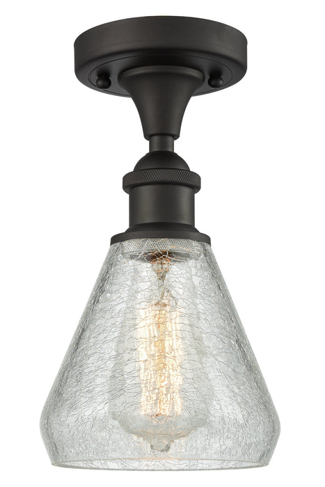 Innovations 516-1C-OB-G275-LED LED Semi-Flush Mount, Oil Rubbed Bronze