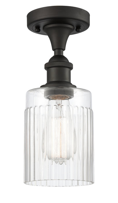 Innovations 516-1C-OB-G342-LED LED Semi-Flush Mount, Oil Rubbed Bronze