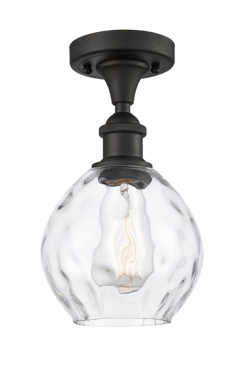Innovations 516-1C-OB-G362-LED LED Semi-Flush Mount, Oil Rubbed Bronze