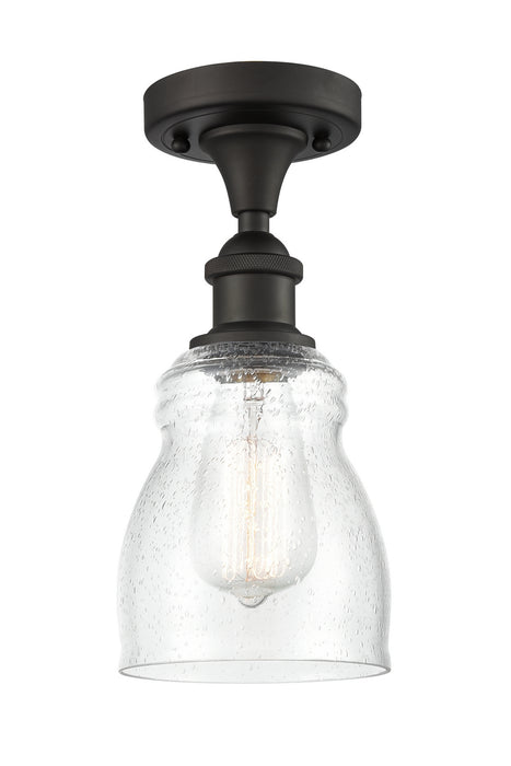 Innovations 516-1C-OB-G394-LED LED Semi-Flush Mount, Oil Rubbed Bronze