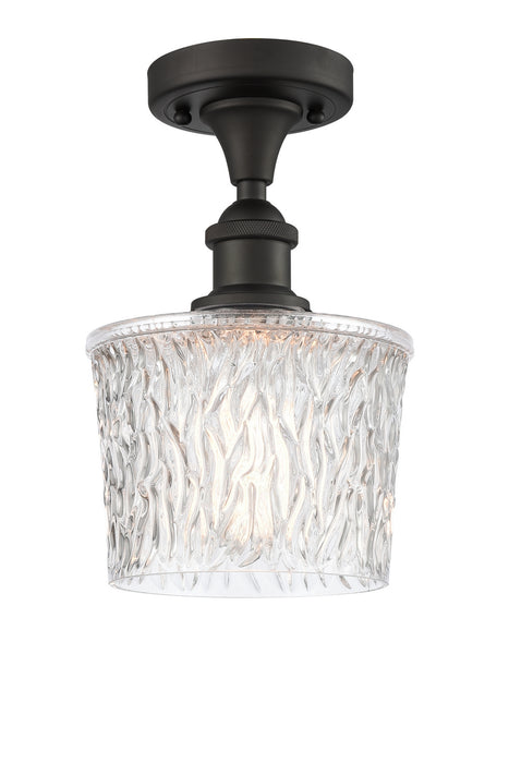 Innovations 516-1C-OB-G402 One Light Semi-Flush Mount, Oil Rubbed Bronze