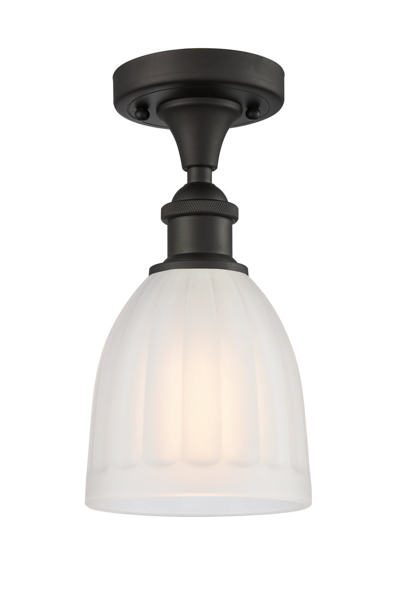 Innovations 516-1C-OB-G441-LED LED Semi-Flush Mount, Oil Rubbed Bronze