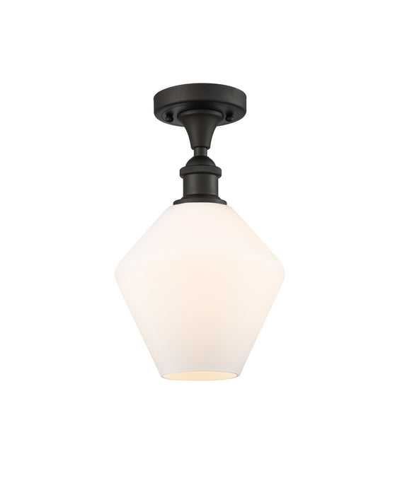 Innovations 516-1C-OB-G651-8-LED LED Semi-Flush Mount, Oil Rubbed Bronze