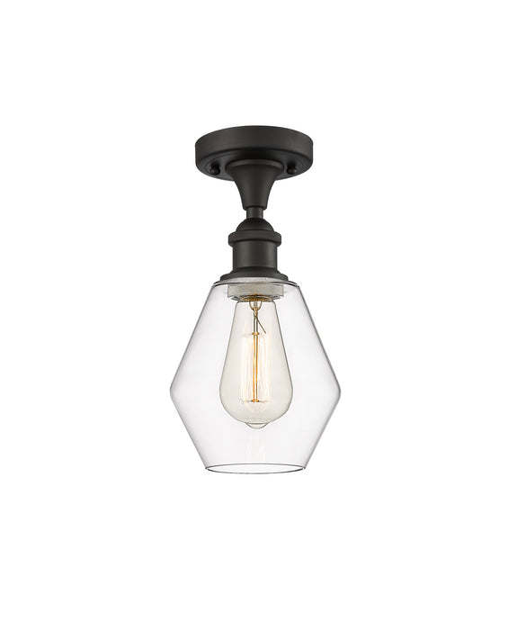 Innovations 516-1C-OB-G652-6-LED LED Semi-Flush Mount, Oil Rubbed Bronze