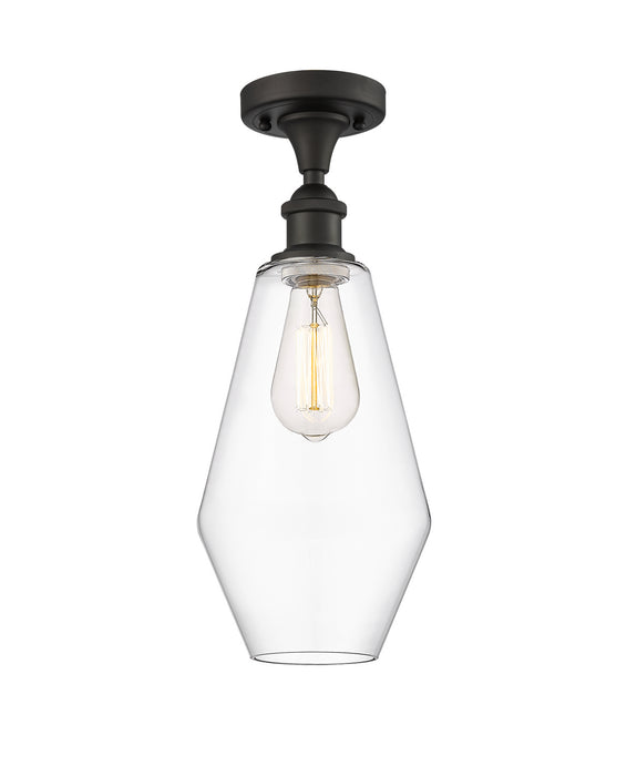 Innovations 516-1C-OB-G652-7-LED LED Semi-Flush Mount, Oil Rubbed Bronze