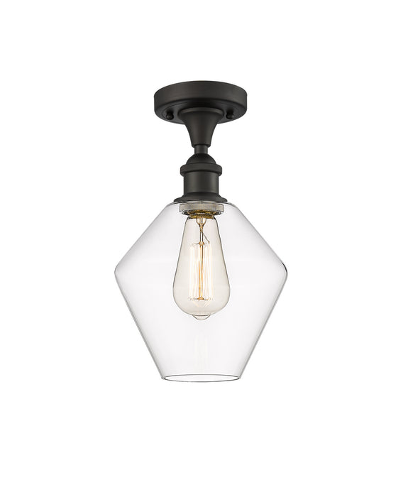 Innovations 516-1C-OB-G652-8-LED LED Semi-Flush Mount, Oil Rubbed Bronze