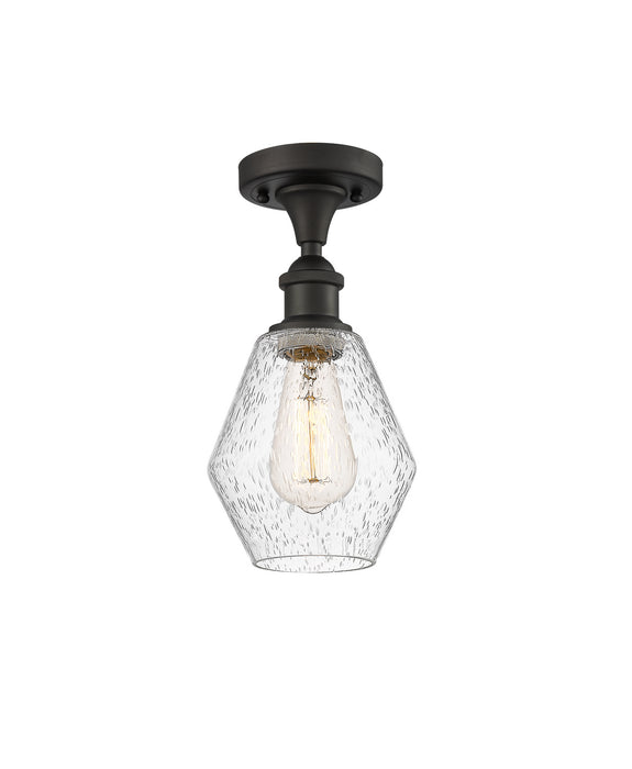 Innovations 516-1C-OB-G654-6 One Light Semi-Flush Mount, Oil Rubbed Bronze