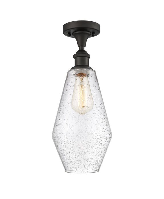 Innovations 516-1C-OB-G654-7-LED LED Semi-Flush Mount, Oil Rubbed Bronze