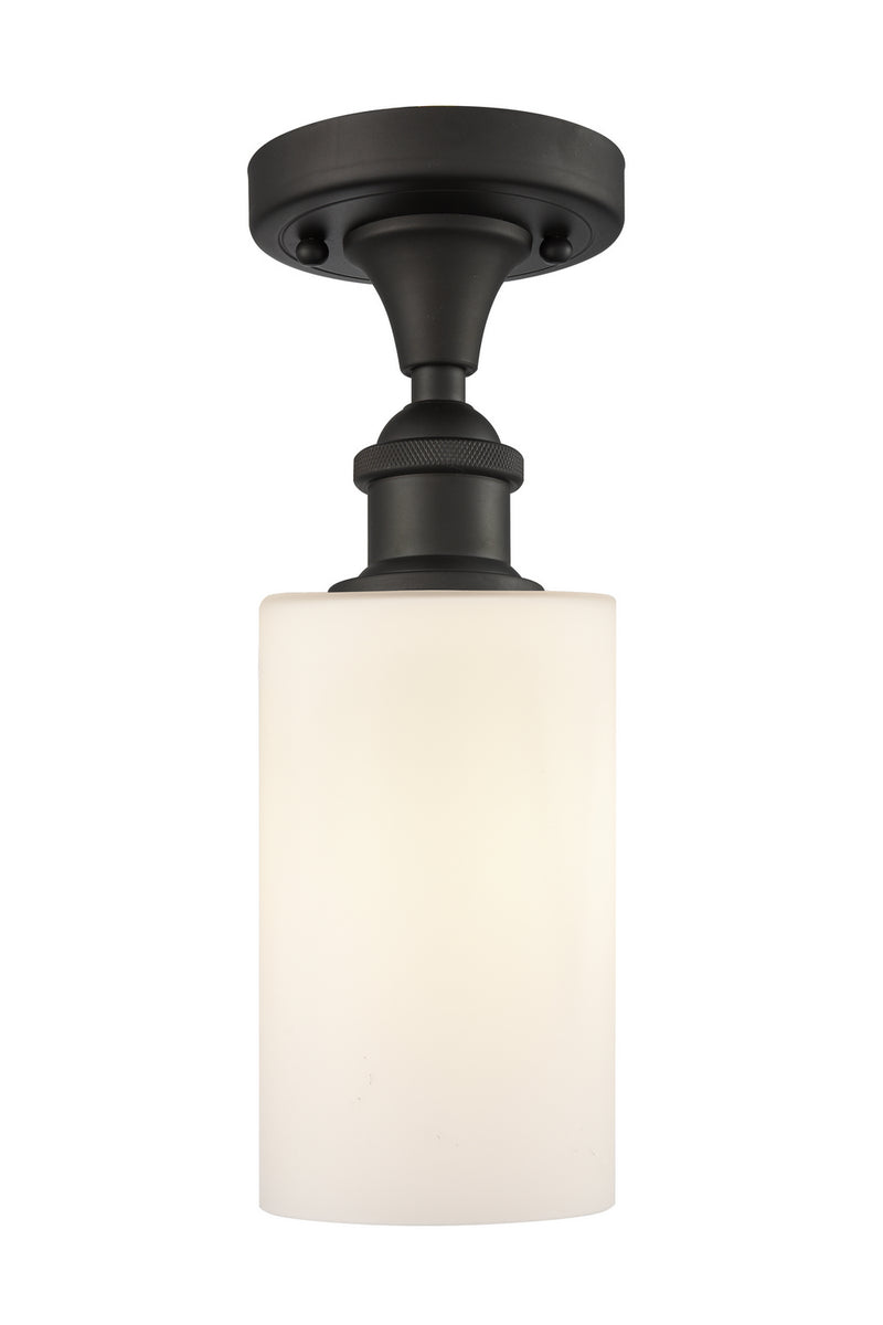 Innovations 516-1C-OB-G801-LED LED Semi-Flush Mount, Oil Rubbed Bronze