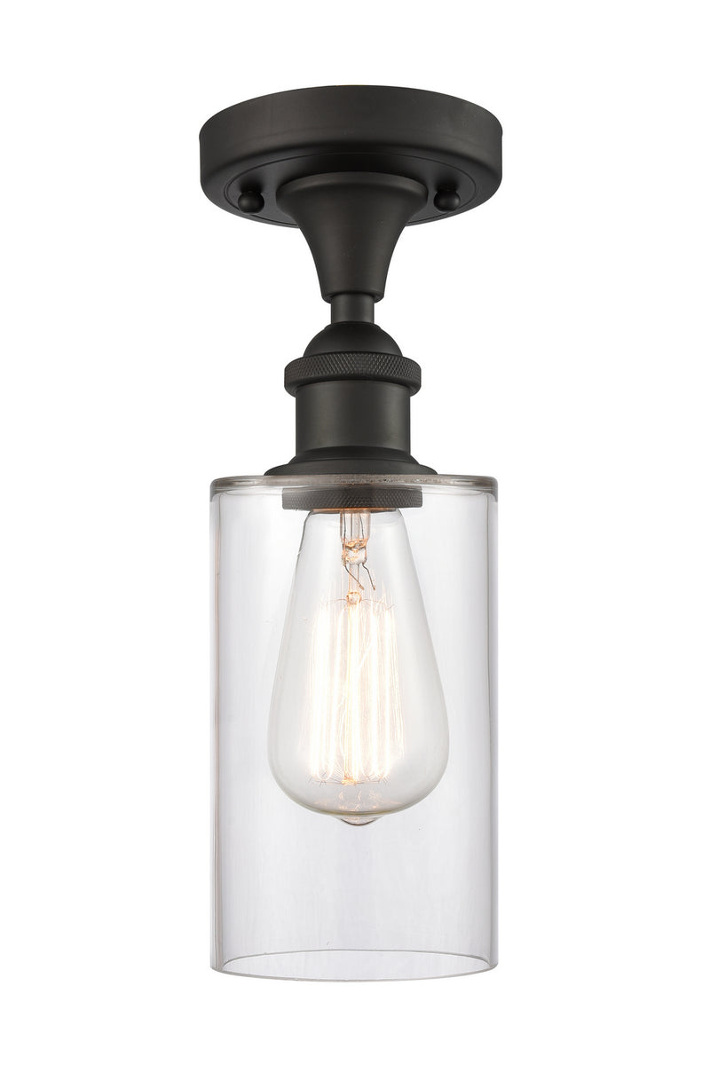 Innovations 516-1C-OB-G802-LED LED Semi-Flush Mount, Oil Rubbed Bronze