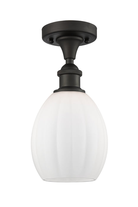 Innovations 516-1C-OB-G81-LED LED Semi-Flush Mount, Oil Rubbed Bronze