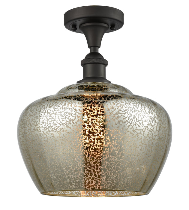 Innovations 516-1C-OB-G96-L-LED LED Semi-Flush Mount, Oil Rubbed Bronze