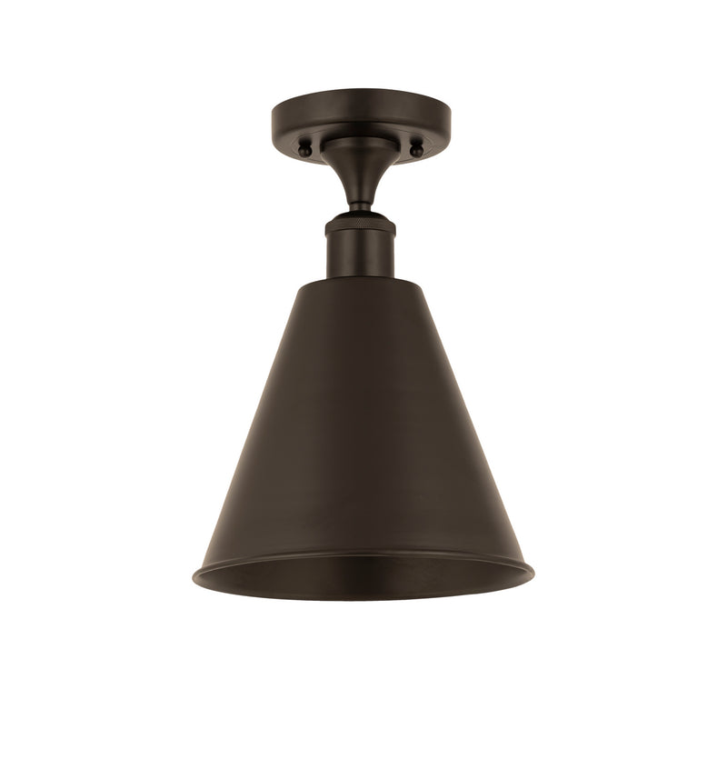 Innovations 516-1C-OB-MBC-8-OB-LED LED Semi-Flush Mount, Oil Rubbed Bronze