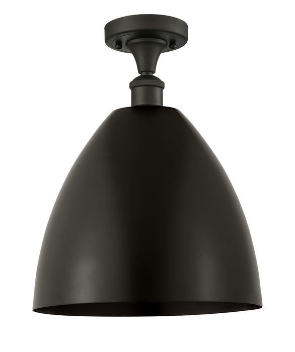 Innovations 516-1C-OB-MBD-12-OB One Light Semi-Flush Mount, Oil Rubbed Bronze