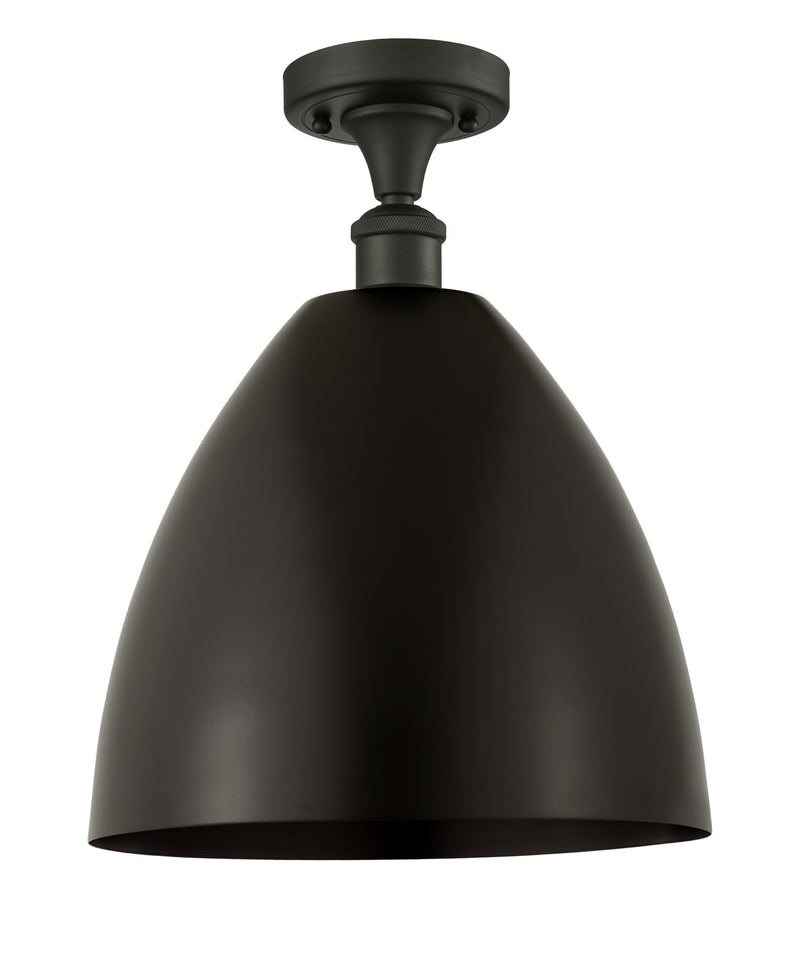 Innovations 516-1C-OB-MBD-12-OB-LED LED Semi-Flush Mount, Oil Rubbed Bronze
