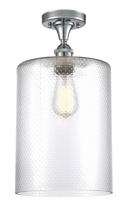 Innovations 516-1C-PC-G112-L-LED LED Semi-Flush Mount, Polished Chrome