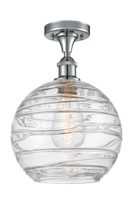 Innovations 516-1C-PC-G1213-10-LED LED Semi-Flush Mount, Polished Chrome
