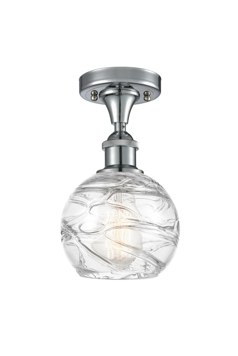 Innovations 516-1C-PC-G1213-6-LED LED Semi-Flush Mount, Polished Chrome