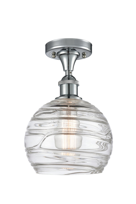 Innovations 516-1C-PC-G1213-8-LED LED Semi-Flush Mount, Polished Chrome
