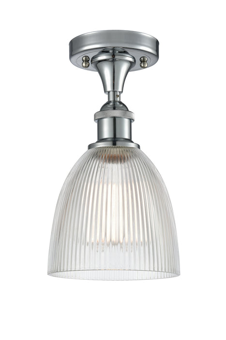 Innovations 516-1C-PC-G382-LED LED Semi-Flush Mount, Polished Chrome
