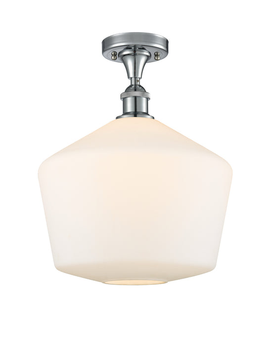 Innovations 516-1C-PC-G651-12-LED LED Semi-Flush Mount, Polished Chrome