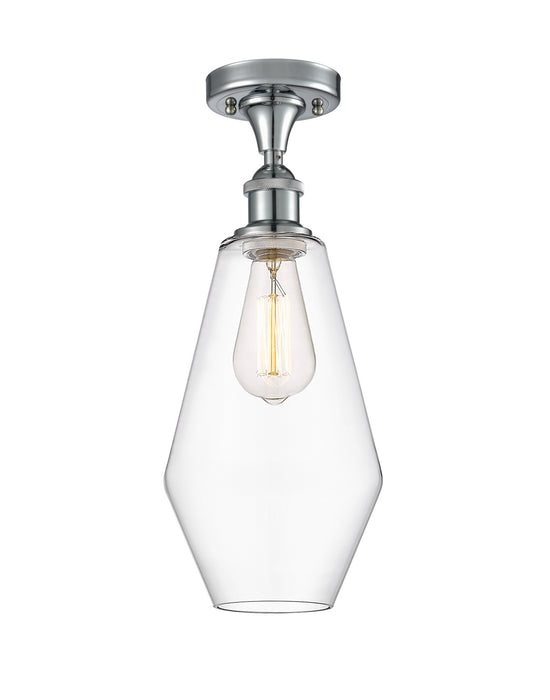 Innovations 516-1C-PC-G652-7-LED LED Semi-Flush Mount, Polished Chrome