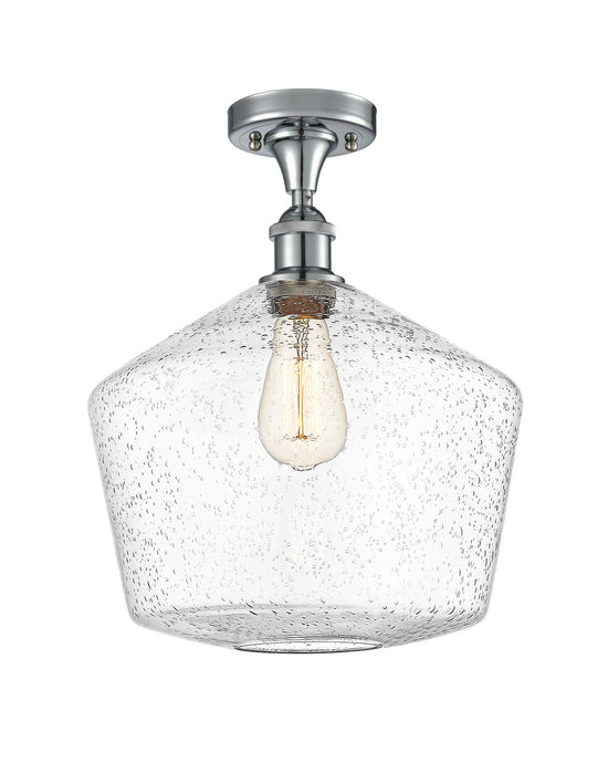 Innovations 516-1C-PC-G654-12-LED LED Semi-Flush Mount, Polished Chrome