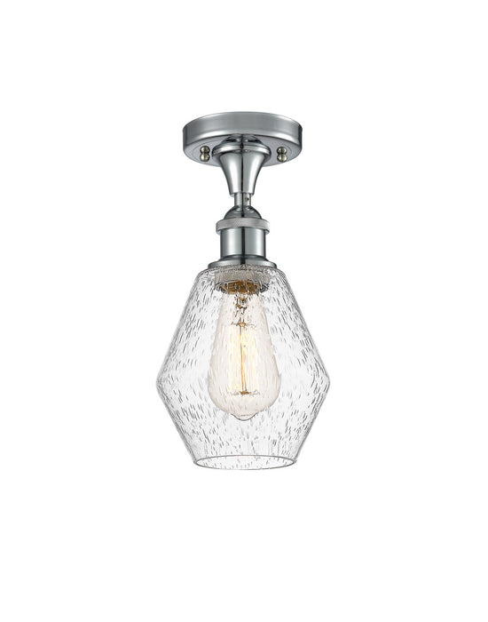 Innovations 516-1C-PC-G654-6-LED LED Semi-Flush Mount, Polished Chrome
