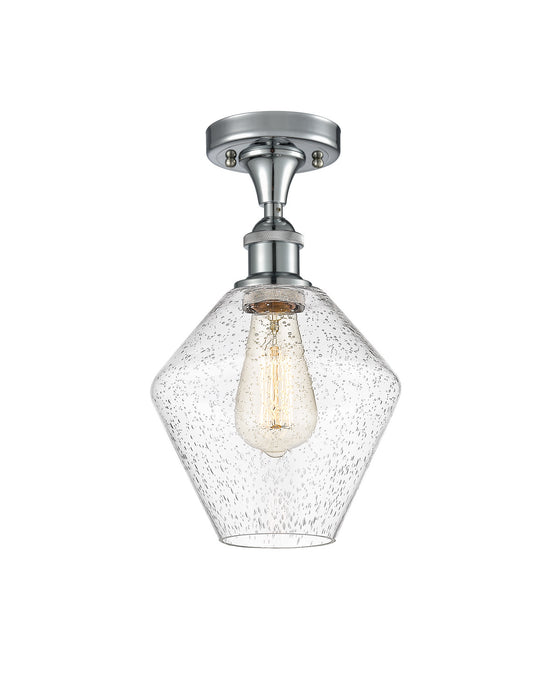 Innovations 516-1C-PC-G654-8-LED LED Semi-Flush Mount, Polished Chrome