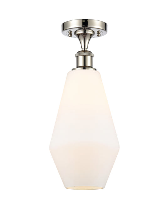 Innovations 516-1C-PN-G651-7-LED LED Semi-Flush Mount, Polished Nickel