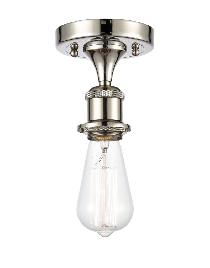Innovations 516-1C-PN-LED LED Semi-Flush Mount, Polished Nickel