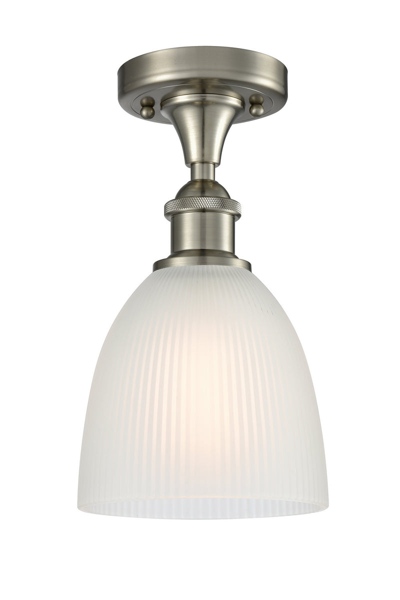 Innovations 516-1C-SN-G381-LED LED Flush Mount, Brushed Satin Nickel