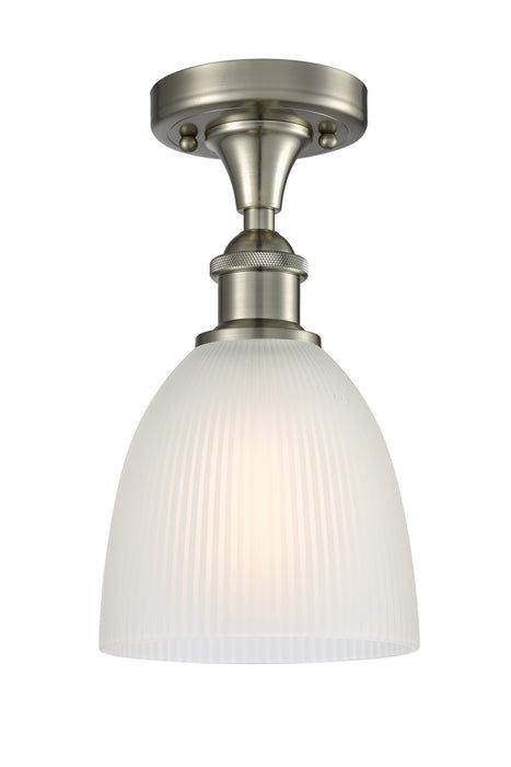 Innovations 516-1C-SN-G381-LED LED Flush Mount, Brushed Satin Nickel