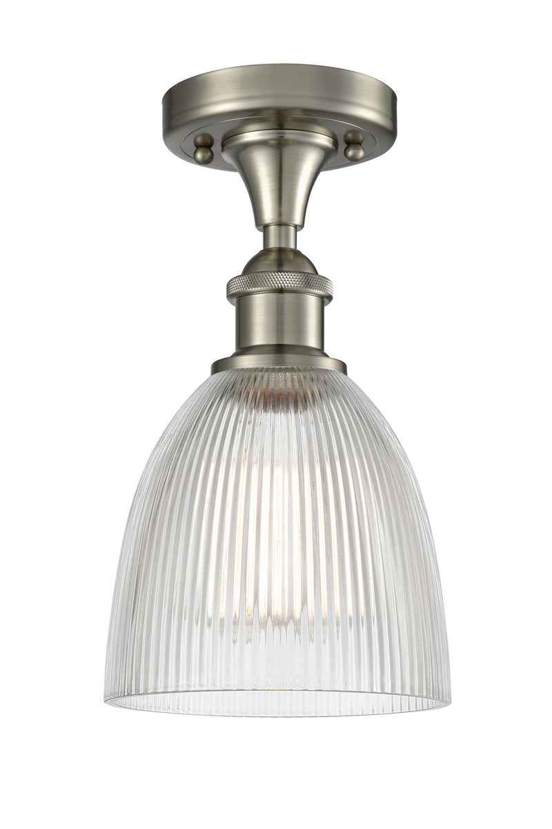 Innovations 516-1C-SN-G382-LED LED Flush Mount, Brushed Satin Nickel