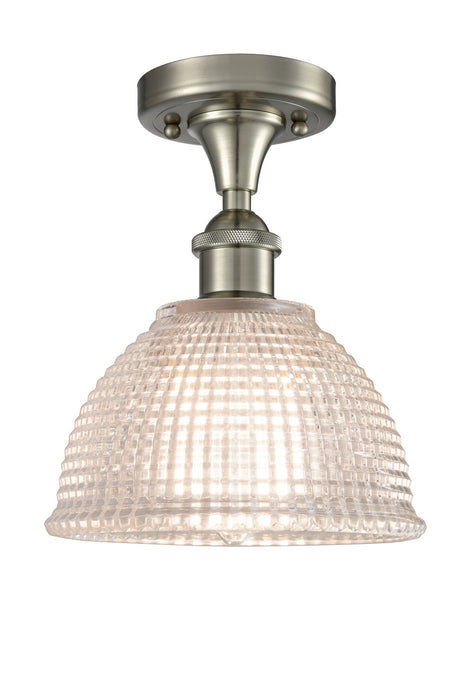 Innovations 516-1C-SN-G422 One Light Flush Mount, Brushed Satin Nickel