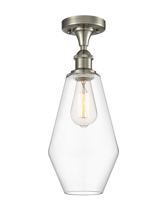 Innovations 516-1C-SN-G652-7-LED LED Semi-Flush Mount, Brushed Satin Nickel