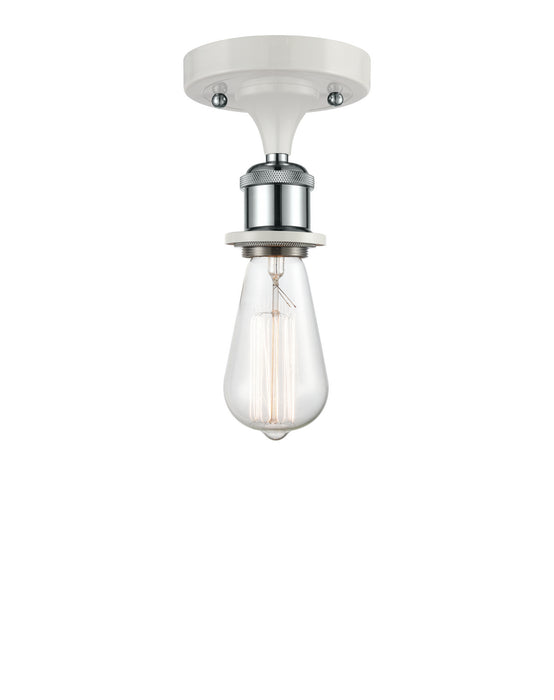 Innovations 516-1C-WPC-LED LED Semi-Flush Mount, White Polished Chrome