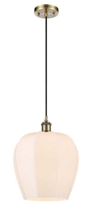 Innovations 516-1P-AB-G461-12-LED LED Mini Pendant, Antique Brass