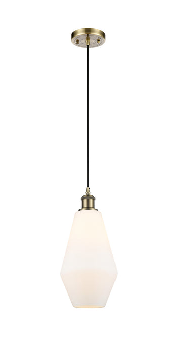 Innovations 516-1P-AB-G651-7 One Light Mini Pendant, Antique Brass