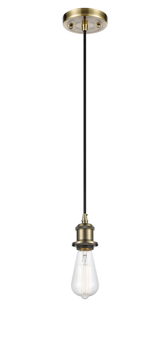 Innovations 516-1P-AB-LED LED Mini Pendant, Antique Brass